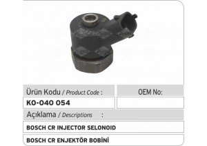 Bosch Common Rail Injector Selonoid